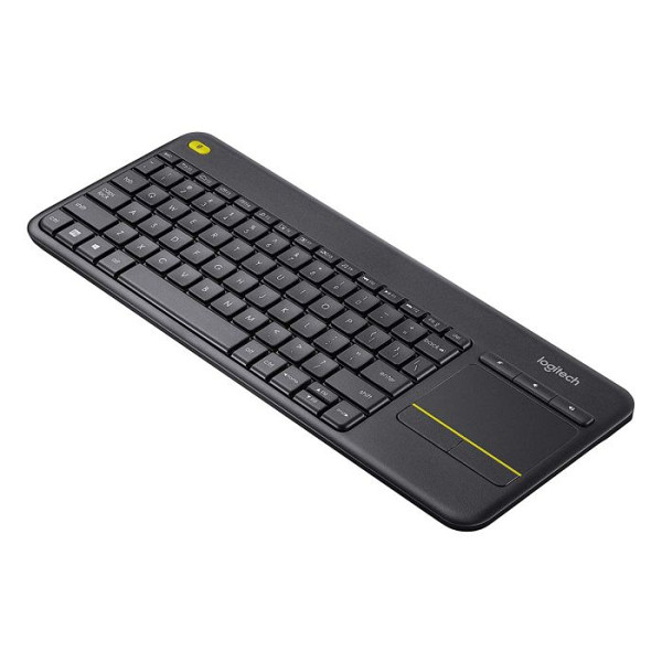 Tipkovnica Logitech K400 PLUS Wireless Touch, Unifying, črna, SLO
