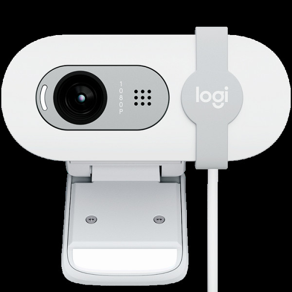 LOGITECH BRIO 100 1080p USB bela spletna kamera