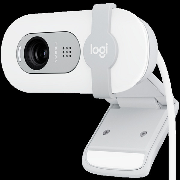 LOGITECH BRIO 100 1080p USB bela spletna kamera
