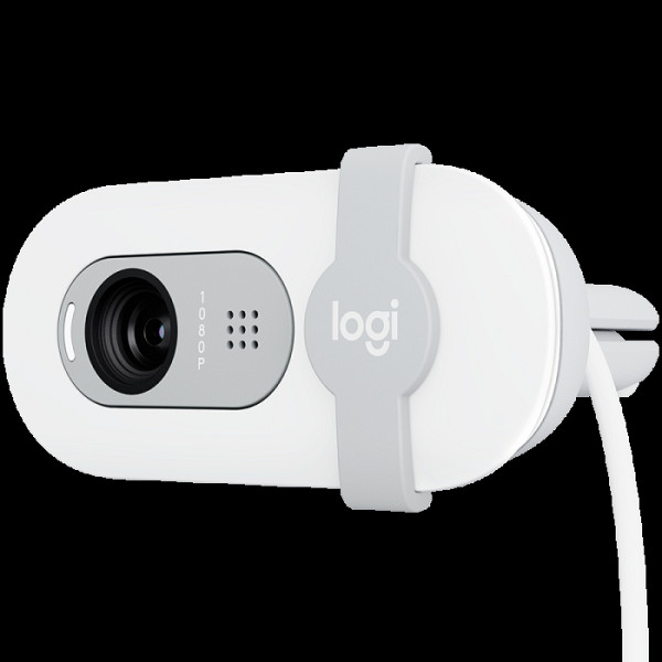 LOGITECH BRIO 100 1080p USB bela spletna kamera