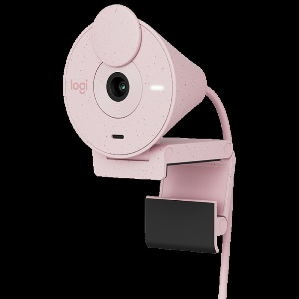 LOGITECH BRIO 300 HD USB roza spletna kamera