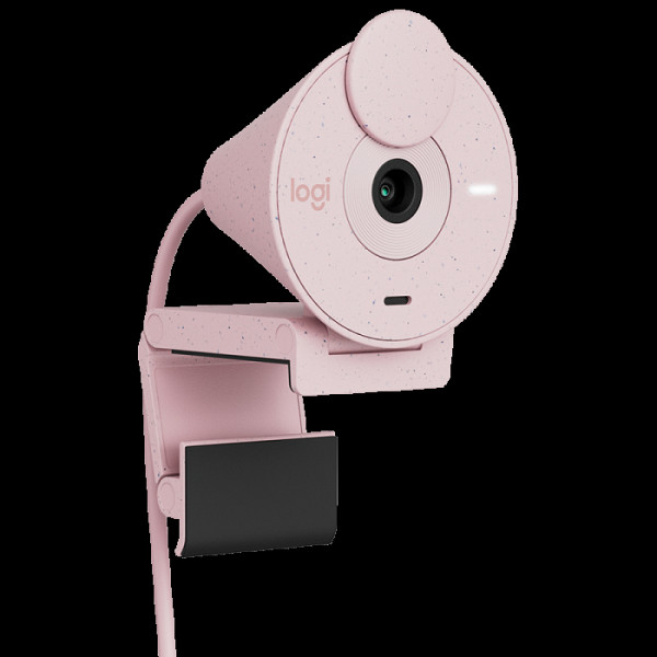 LOGITECH BRIO 300 HD USB roza spletna kamera