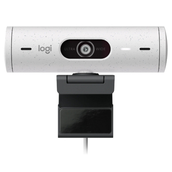 LOGITECH BRIO 500 FHD 1080p LAN bela spletna kamera