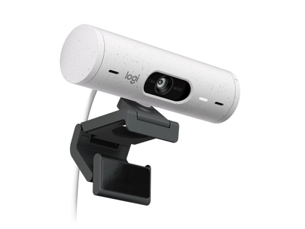 LOGITECH BRIO 500 FHD 1080p LAN bela spletna kamera