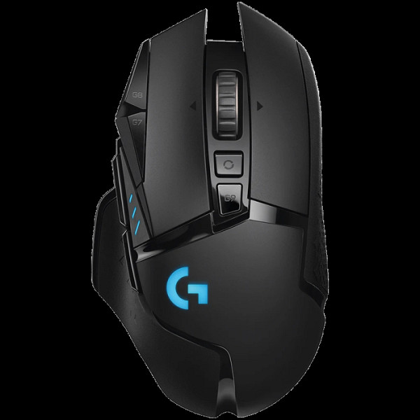 LOGITECH G502 X LIGHTSPEED brezžična optična črna gaming miška