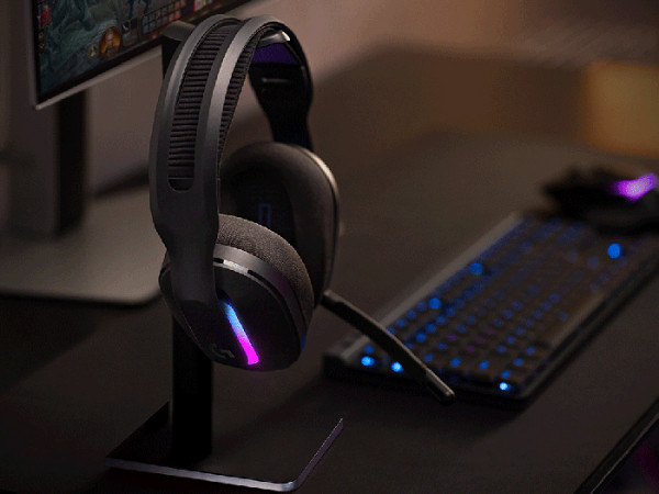 LOGITECH G522 Wireless LightSpeed Gaming RGB z mikrofonom črne slušalke