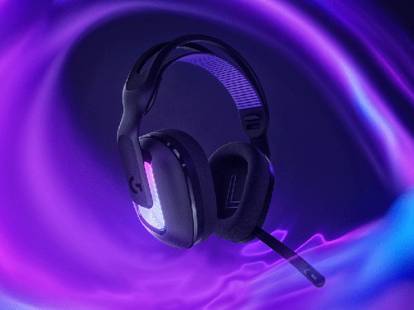 LOGITECH G522 Wireless LightSpeed Gaming RGB z mikrofonom črne slušalke