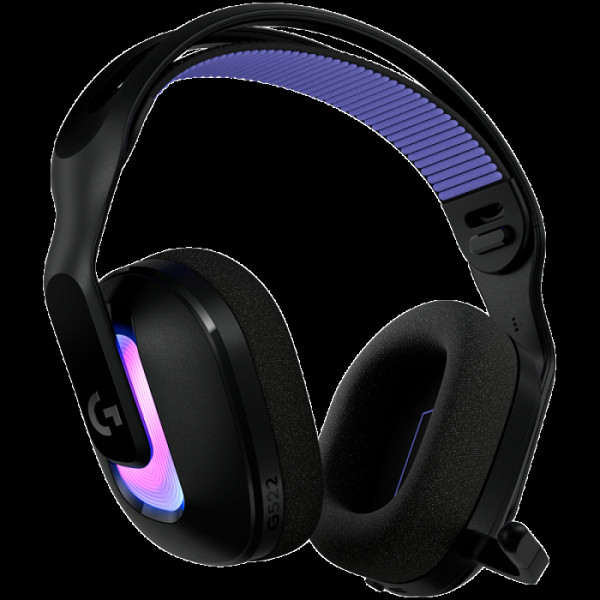 LOGITECH G522 Wireless LightSpeed Gaming RGB z mikrofonom črne slušalke