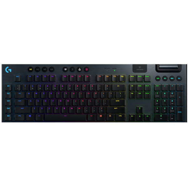 LOGITECH G915 LIGHTSPEED Wireless Mechanical Gaming Keyboard - CARBON - SLO-g - TACTILE