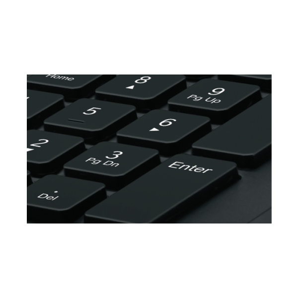 LOGITECH K280e Comfort USB črna slo tisk tipkovnica