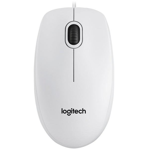 LOGITECH M100 oem žična optična bela miška