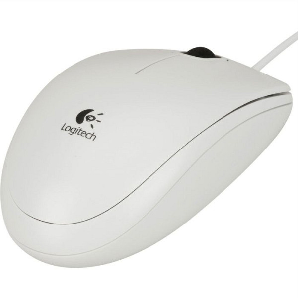 LOGITECH M100 oem žična optična bela miška
