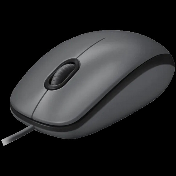 LOGITECH M100 žična optična črna miška