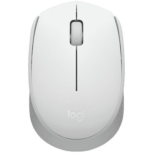 LOGITECH M171 brezžična bela optična miška