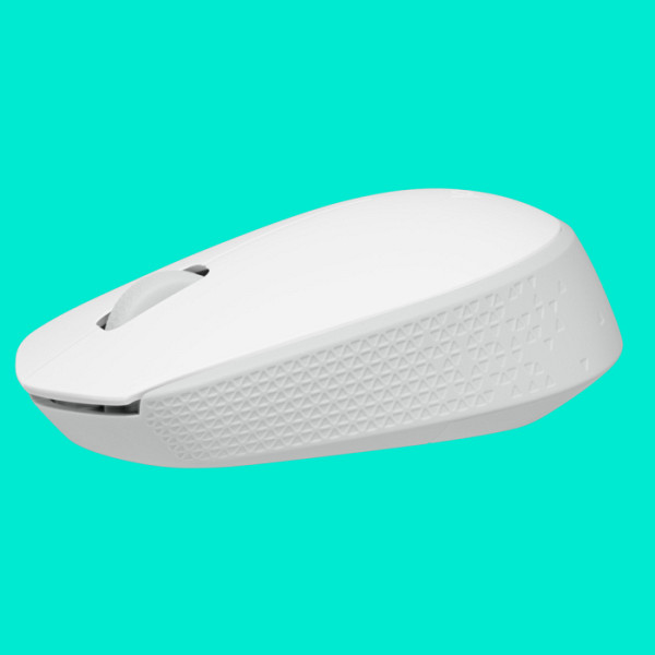 LOGITECH M171 brezžična bela optična miška