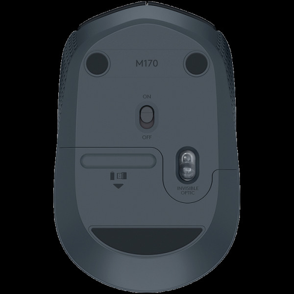 LOGITECH M171 brezžična črna optična miška