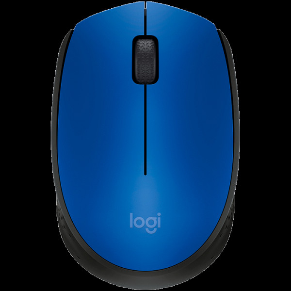 LOGITECH M171 brezžična modra optična miška