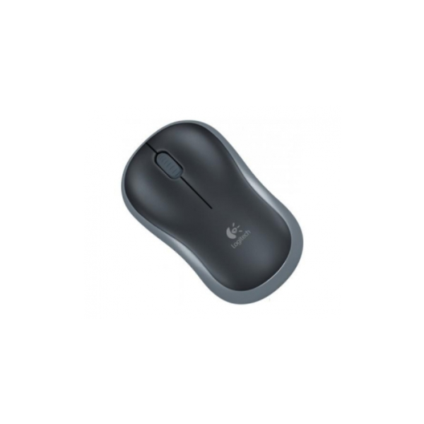 LOGITECH M185 brezžična optična siva miška