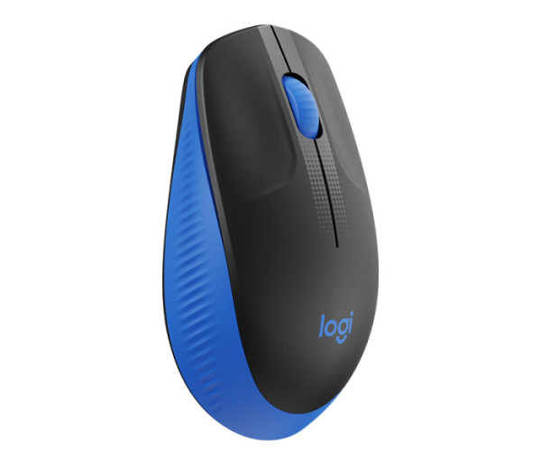 LOGITECH M190 brezžična optična modra miška