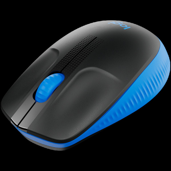 LOGITECH M190 brezžična optična modra miška