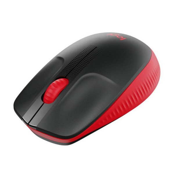 LOGITECH M190 brezžična optična rdeča miška