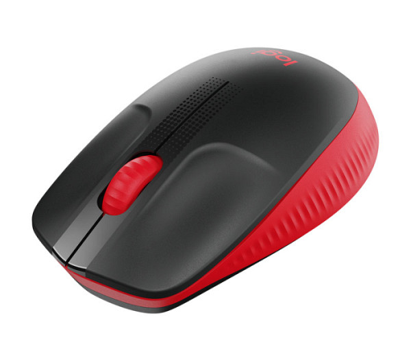 LOGITECH M190 brezžična optična rdeča miška