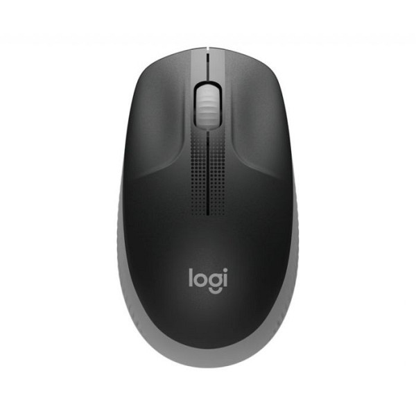 LOGITECH M190 brezžična optična siva miška