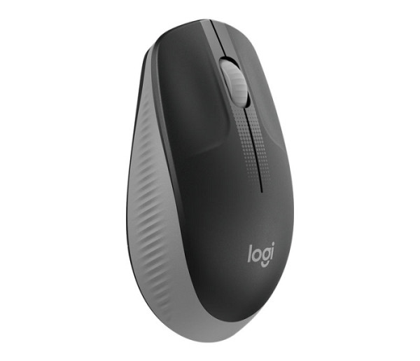 LOGITECH M190 brezžična optična siva miška