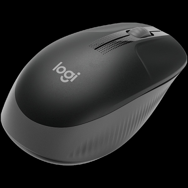 LOGITECH M190 brezžična optična siva miška