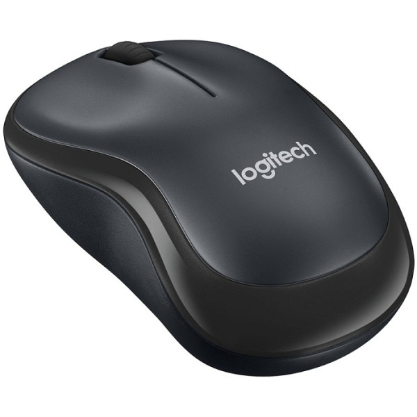 LOGITECH M220 Silent brezžična optična črna miška