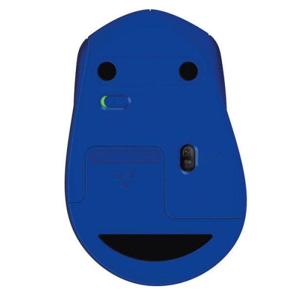 Miška Logitech M330 Silent Plus, modra