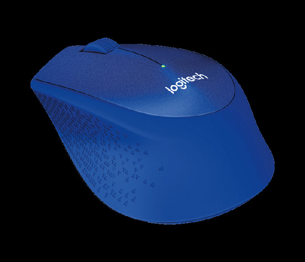 Miška Logitech M330 Silent Plus, modra