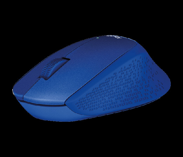 Miška Logitech M330 Silent Plus, modra