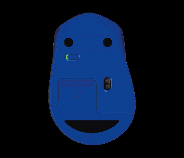 Miška Logitech M330 Silent Plus, modra