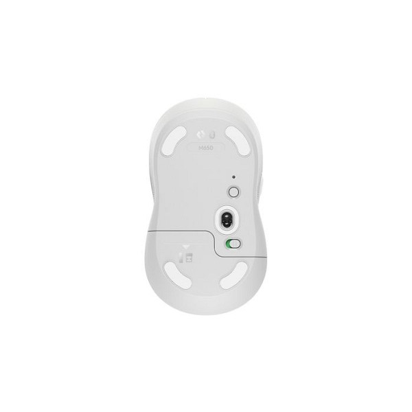 LOGITECH M650 brezžična optična bela miška