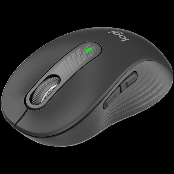 LOGITECH M650 brezžična optična črna miška