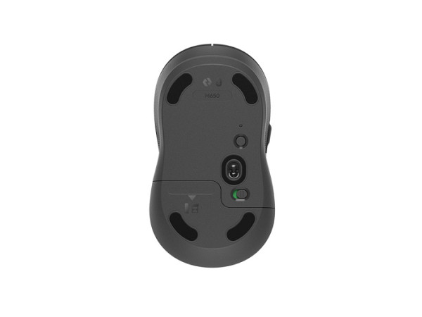 LOGITECH M650 brezžična optična črna miška