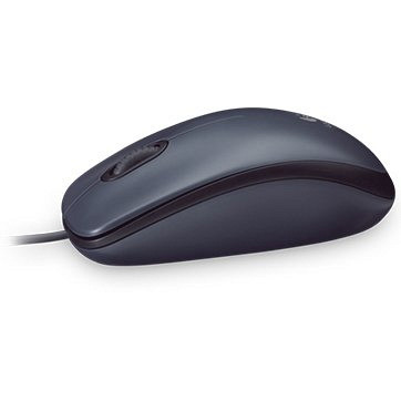 LOGITECH M90 optična žična USB črna miška