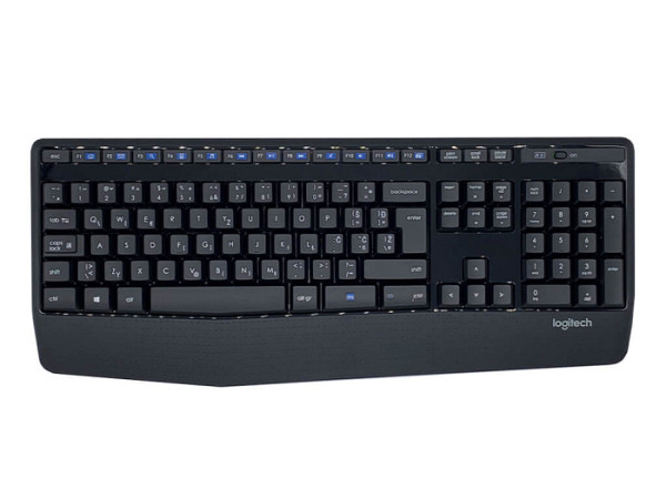 LOGITECH MK345 brezžična črna slo tisk tipkovnica + miška