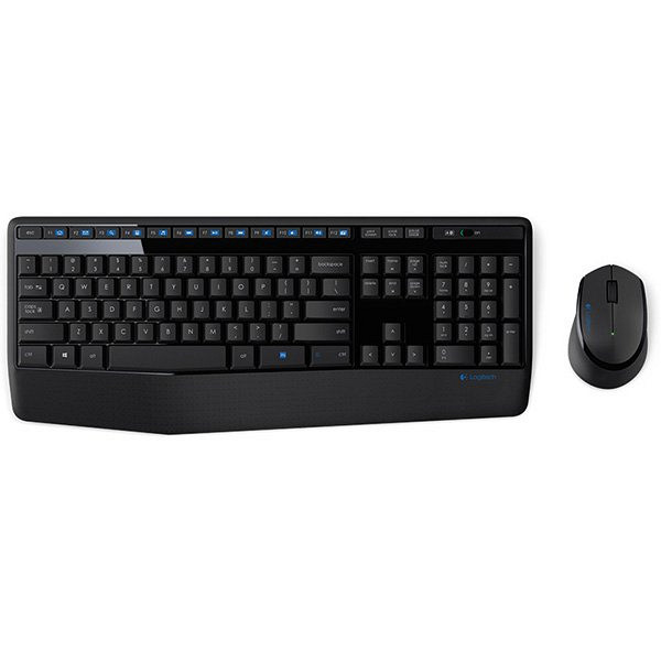 LOGITECH MK345 brezžična črna slo tisk tipkovnica + miška