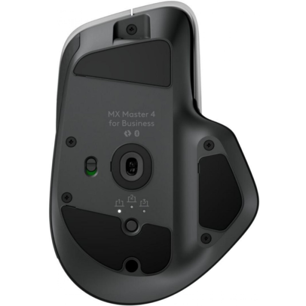 LOGITECH MX Master 4 for business brezžična Bluetooth USB-C Bolt Darkfield laser grafitna miška