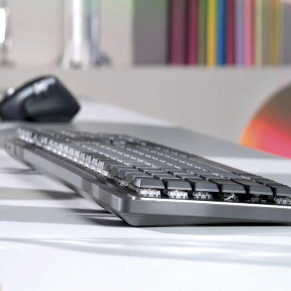 Tipkovnica Logitech MX Mechanical Wireless Illuminated Performance, SLO g.