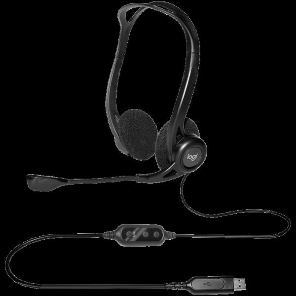 LOGITECH PC 960 žične z mikrofonom slušalke