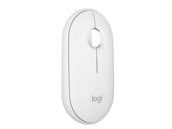 LOGITECH Pebble 2 M350S Bluetooth brezžična bela miška