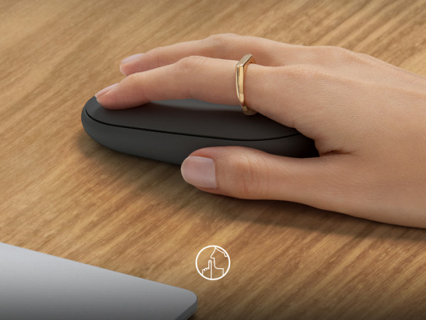 LOGITECH Pebble 2 M350S Bluetooth brezžična grafit miška