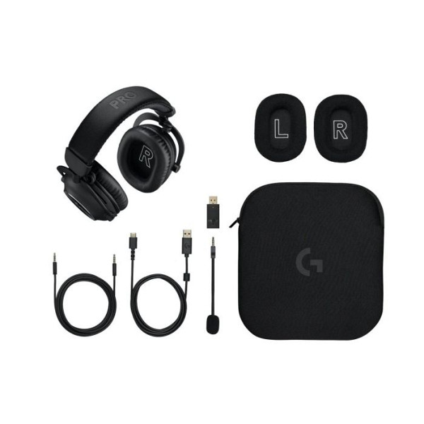 LOGITECH PRO X 2 Lightspeed Wireless Gaming Blue VO!CE mikrofon brezžične/žične slušalke