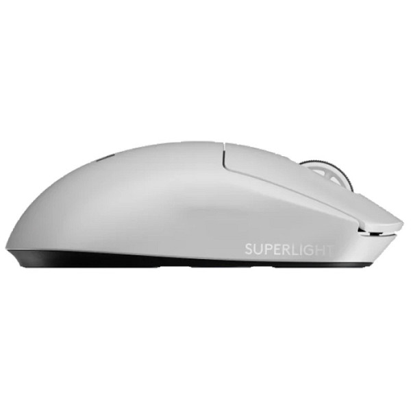 LOGITECH PRO X SUPERLIGHT 2 brezžična optična gaming bela miška