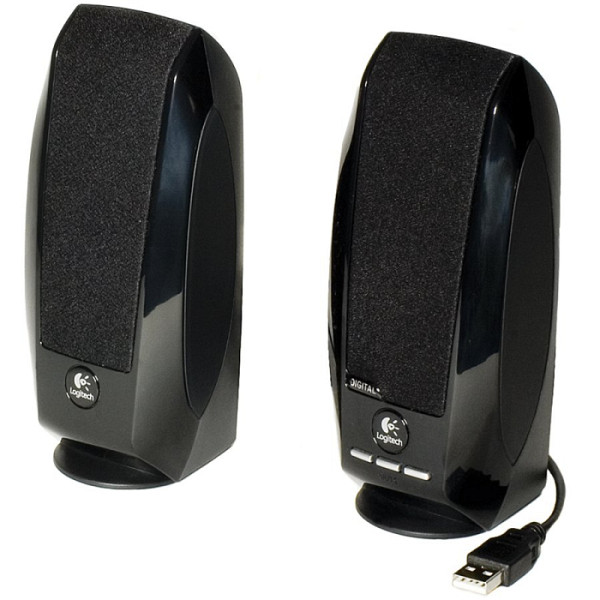 Logitech zvočniki 2.0 S150 RMS 1.2W USB črni