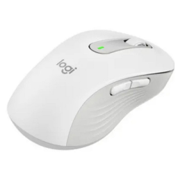 Miška Logitech Signature M650, velikost L, Bluetooth, LEFT,  bela