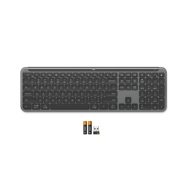 LOGITECH Signature Slim K950 brezžična grafit slo tisk tipkovnica